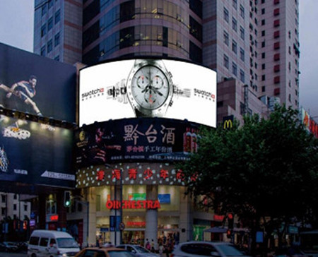 上?；春Ｖ新沸氯A聯(lián)商廈led屏廣告
