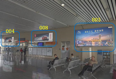 南朗站A、B進(jìn)出站口+售票窗旁燈箱廣告