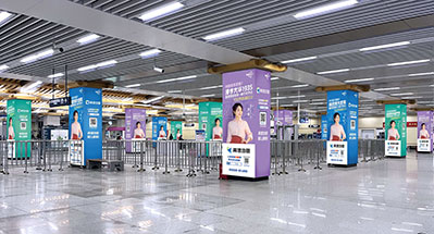 西安地鐵品牌列陣、品牌森林