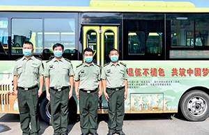 八一建軍節(jié)“擁軍號”青島公交車廣告線路案例，公交車廣告效果