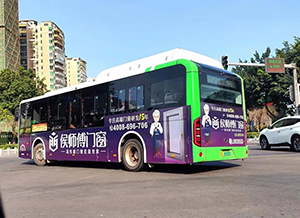 惠州公交車(chē)廣告價(jià)格多少錢(qián)？惠州公交車(chē)體廣告家裝建材案例