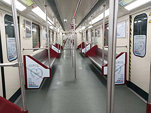 這樣的廣告多來點！廣州地鐵廣告車廂內(nèi)科普高血壓健康知識