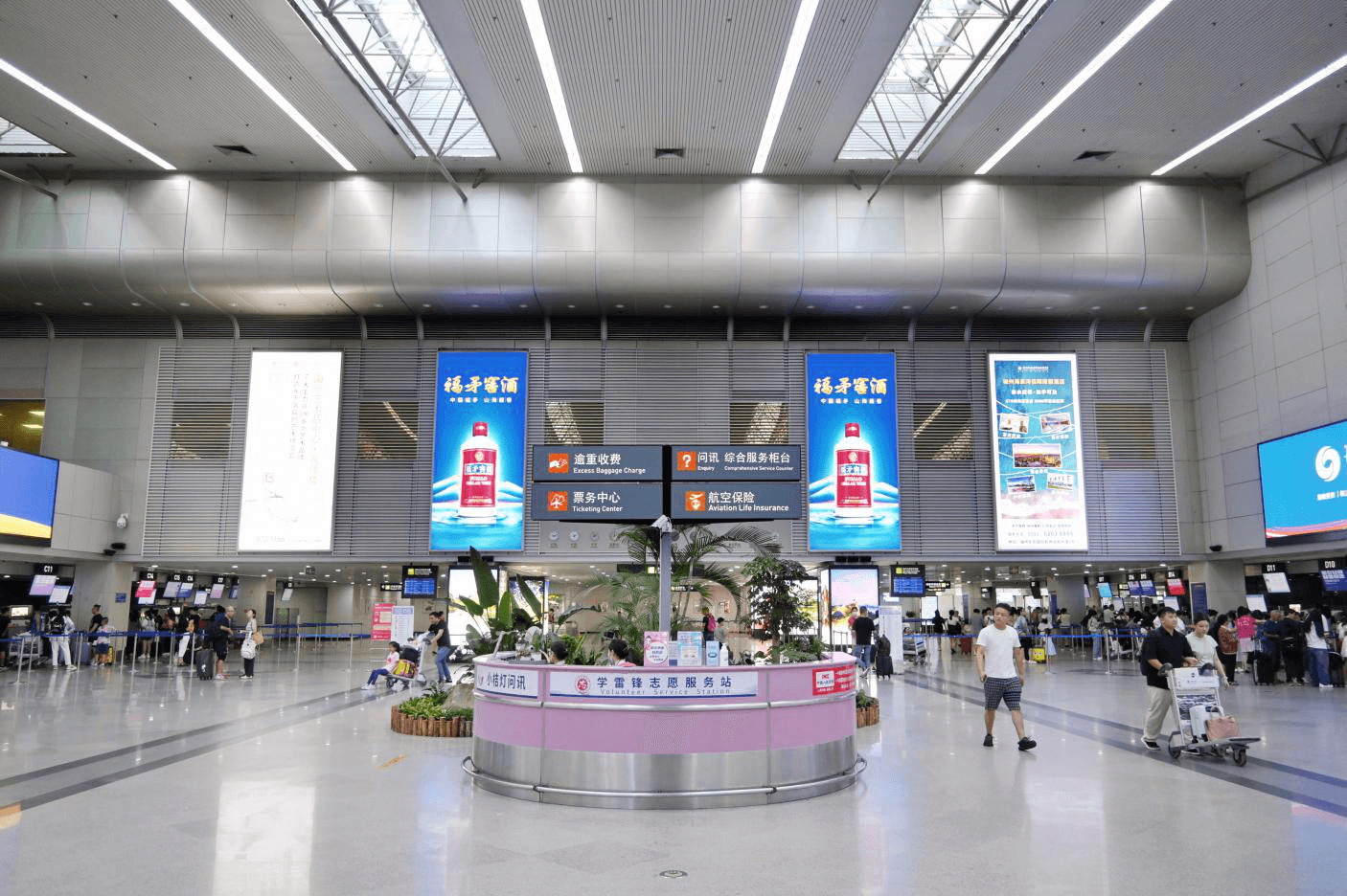 福州長樂機(jī)場廣告價(jià)格收費(fèi)多少錢？福州機(jī)場出發(fā)到達(dá)春運(yùn)熱門廣告