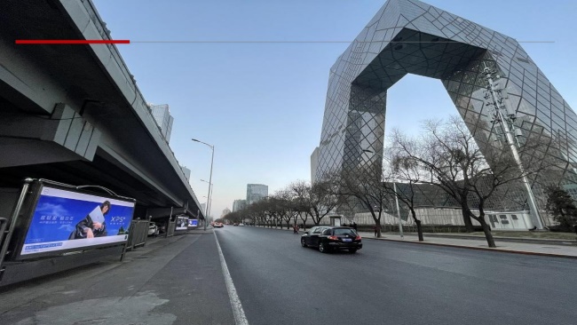 北京三環(huán)國(guó)貿(mào)燈箱圍擋大牌廣告投放，北京大屏廣告價(jià)格